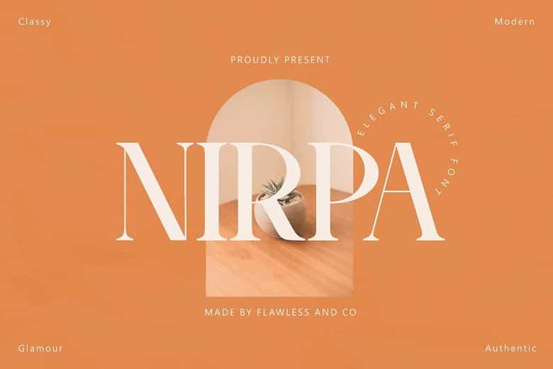 Nirpa Font Image 1