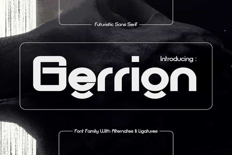 Gerrion Font Family Image 1