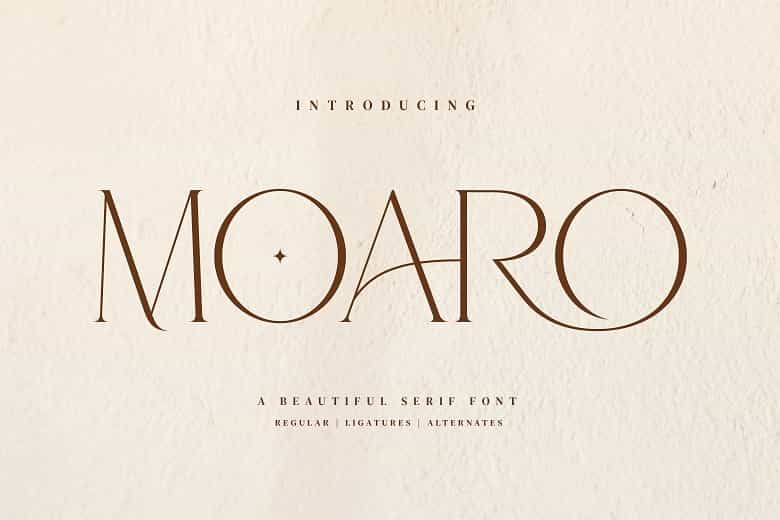 Moaro Font Image 1
