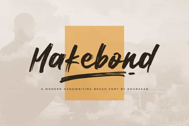Makebond Font Image 1
