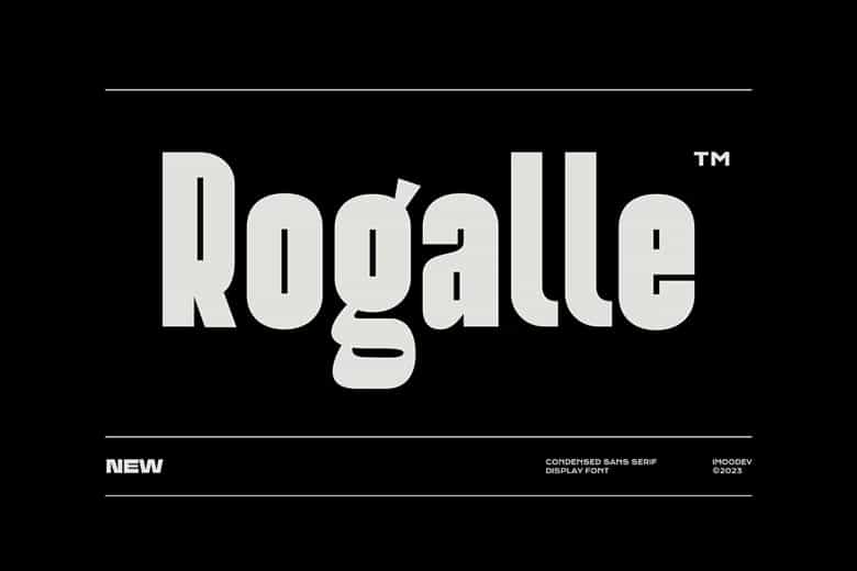 Rogalle Font Image 1