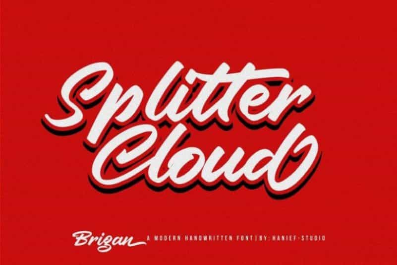 Brigan Font Image 2