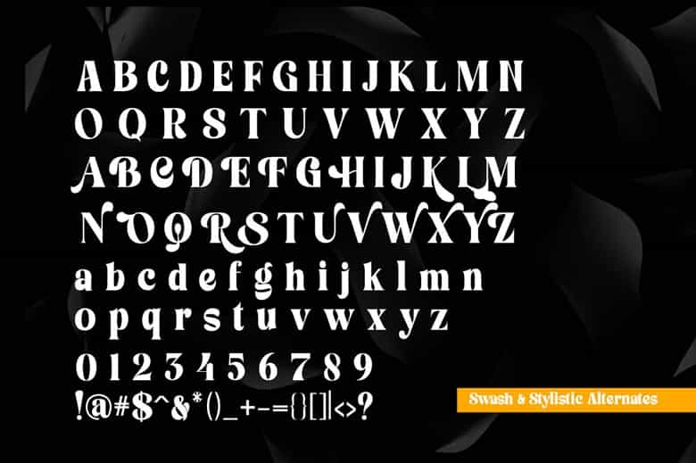 Avone Series Font Image 3