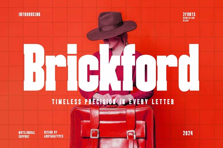 Brickford Font Image 1
