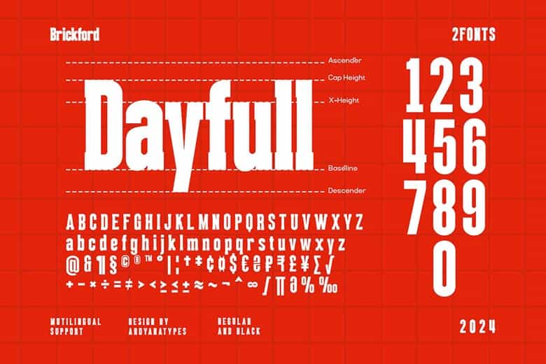 Brickford Font Image 3