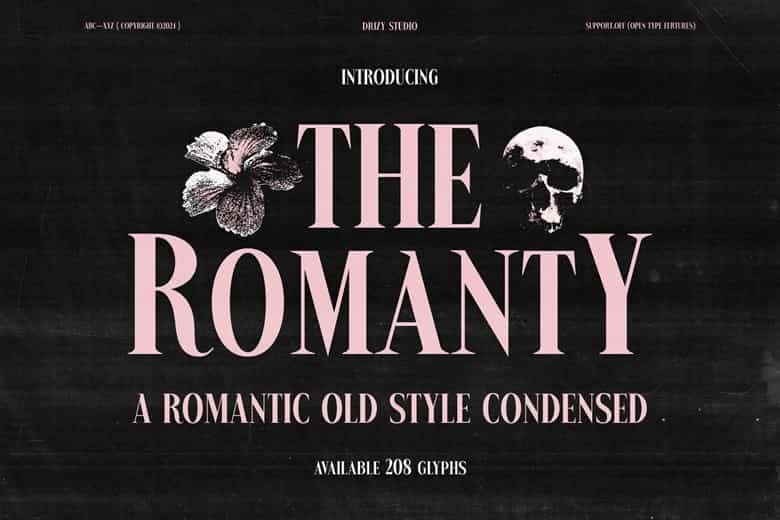 The Romanty Font Image 1