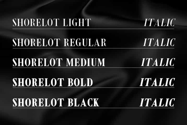 Shorelot Font Family Image 3