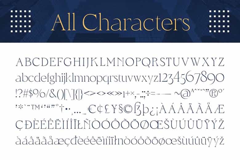 CS Dimension Font Image 3