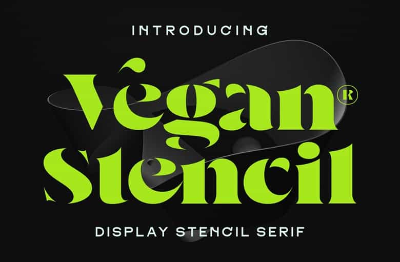 Vegan Font Image 1