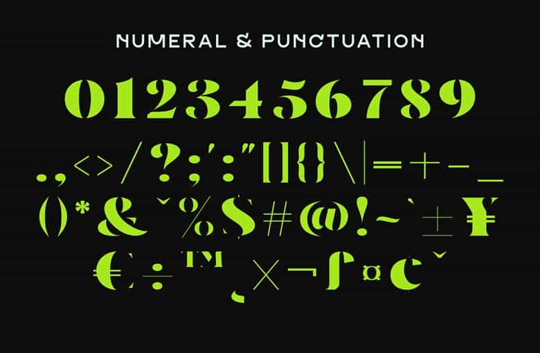 Vegan Font Image 3