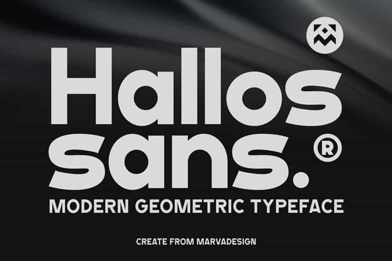 Hallos Sans Font Image 1