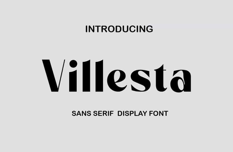 Villesta Font Image 1