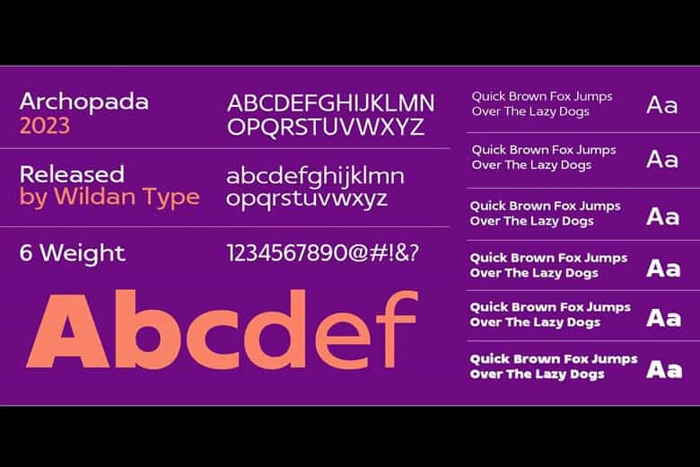 Archopada Font Family Image 3