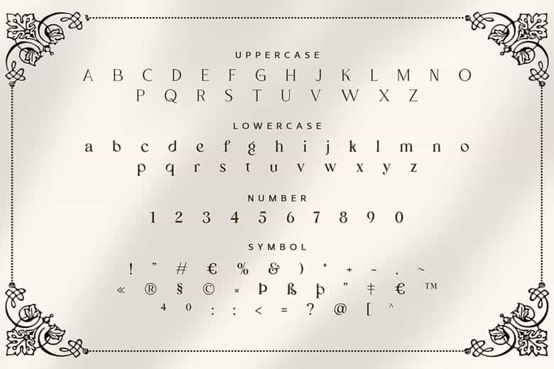Korcy Font Image 3