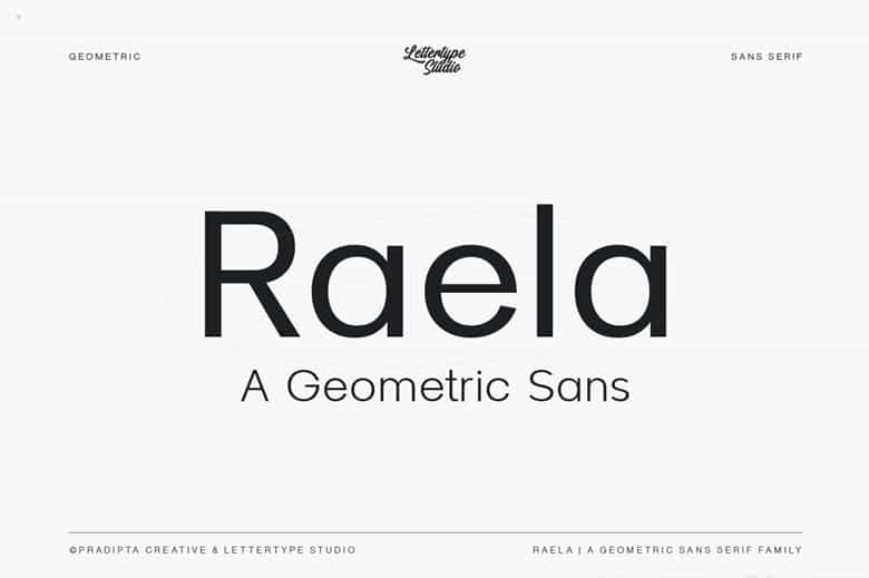 Raela Font Image 1
