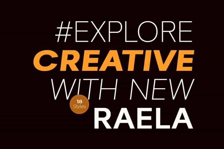 Raela Font Image 2