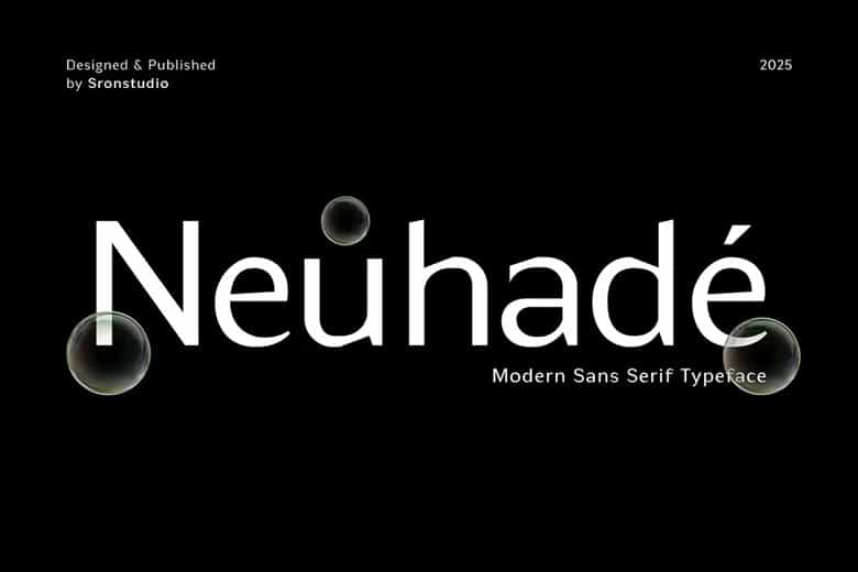 Neuhade Font Family Image 1