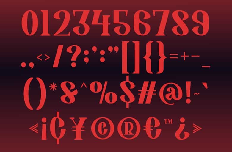 Vaspera Font Image 3