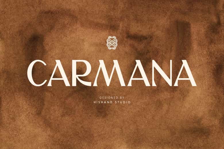 Carmana Font Image 1