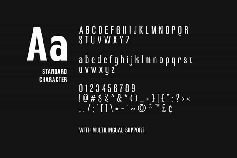 Hubiron Font Image 3