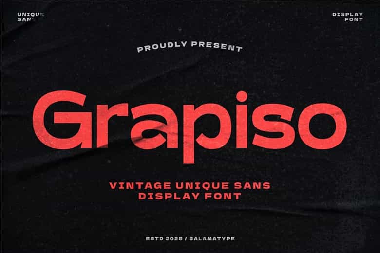 Grapiso Font Image 1