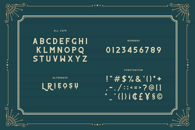 Blue Font Image 3