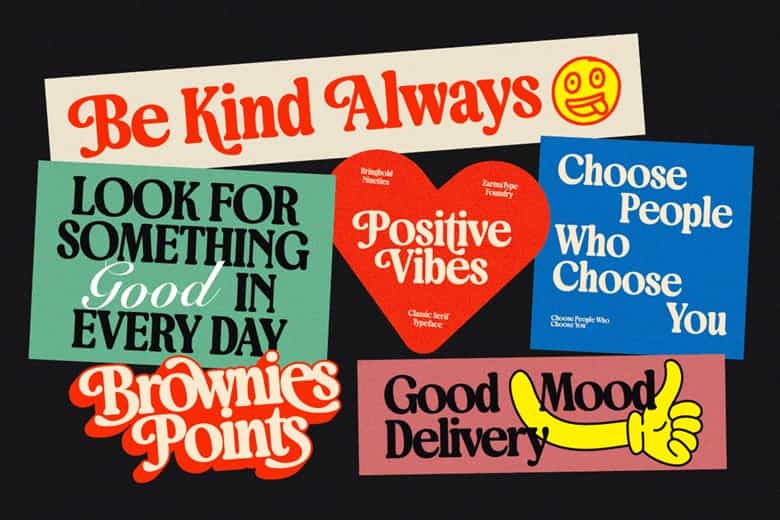 Bringbold Nineties Font Image 2