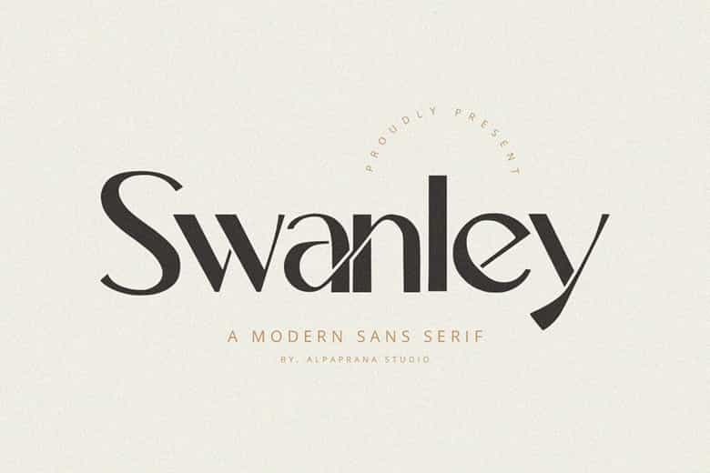 Swanley Font Image 1