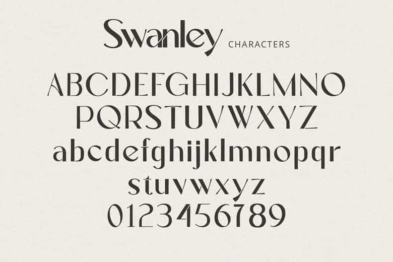 Swanley Font Image 3