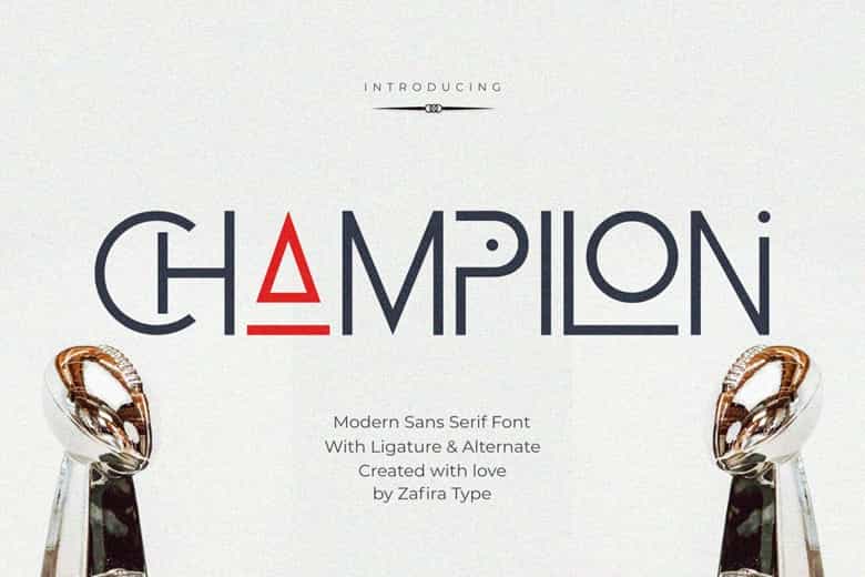 Champilon Font Image 1