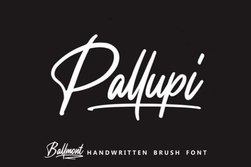 Ballmont Font Image 2
