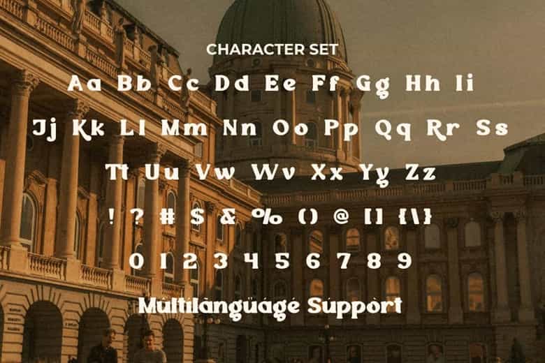 Rostia Font Image 3