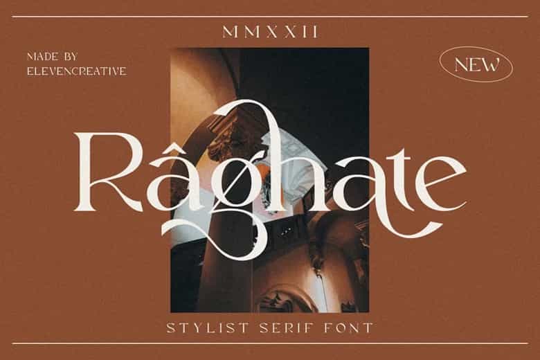 Raghate Font Image 1
