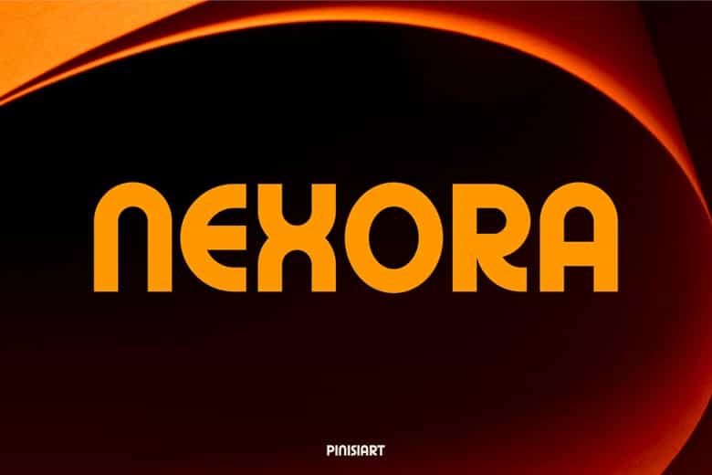 Nexora Font Image 1