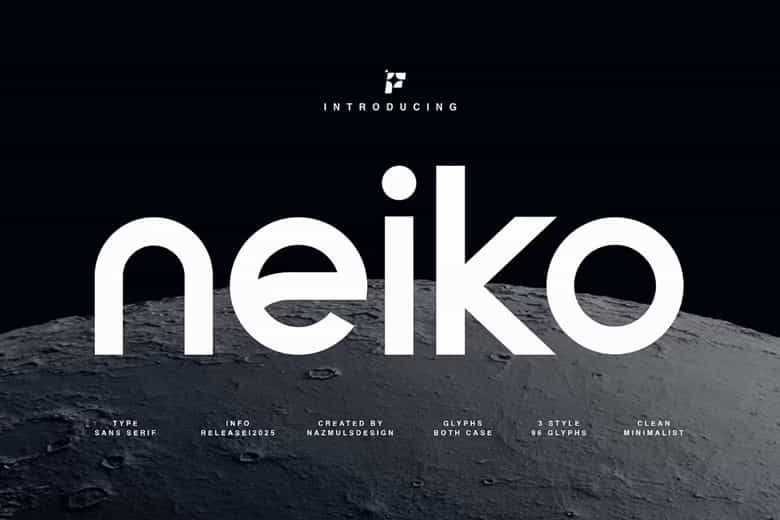 Neiko Font Image 1