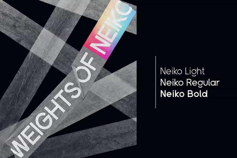 Neiko Font Image 2