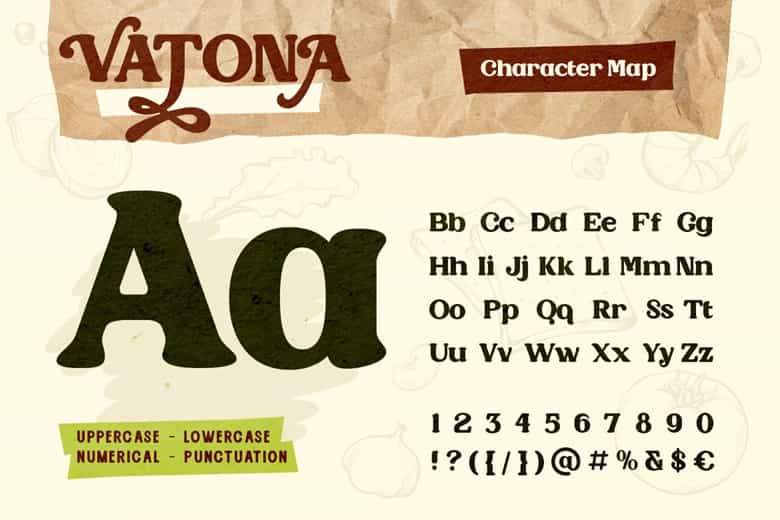 Vatona Font Image 3