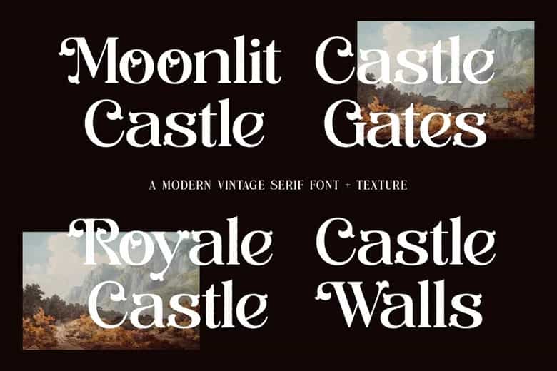 Bright Mirage Font Image 2