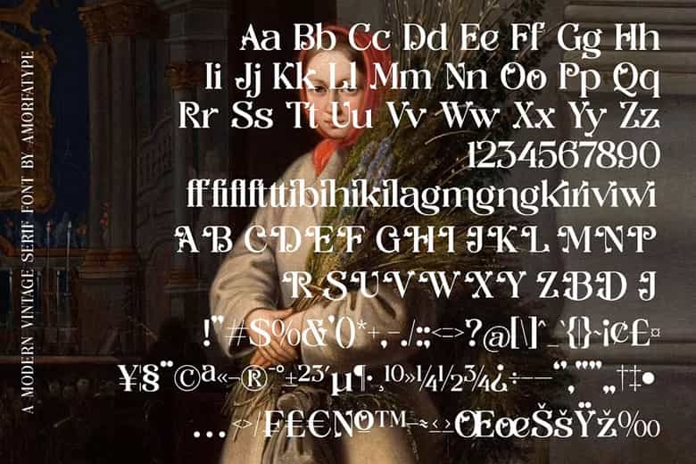 Bright Mirage Font Image 3