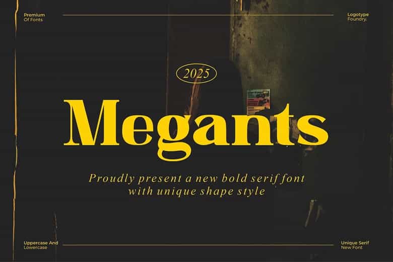 Megants Font Image 1