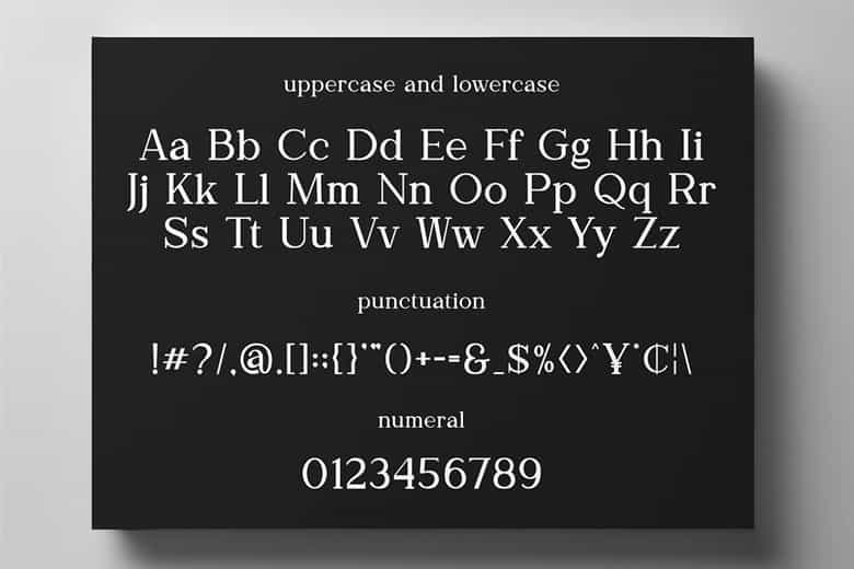 Raphsodi Gliternas Font Image 3