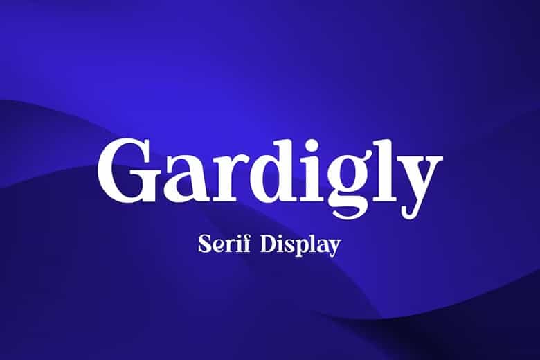 Gardigly Font Image 1