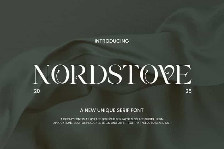 Nordstove Font Image 1