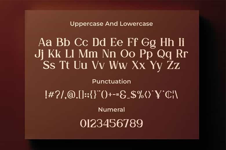 Berlian Quines Font Image 3