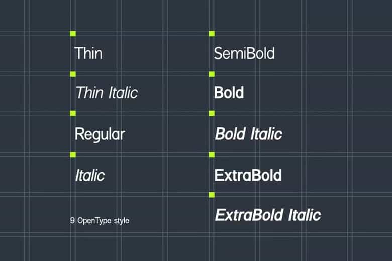 Halogeton Font Family Image 2