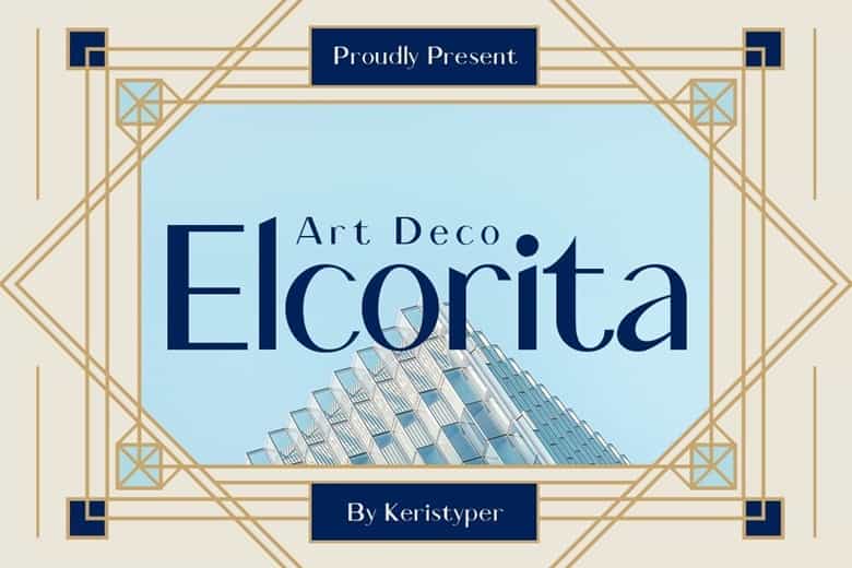 Elcorita Font Image 1