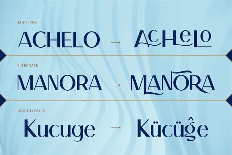 Elcorita Font Image 2