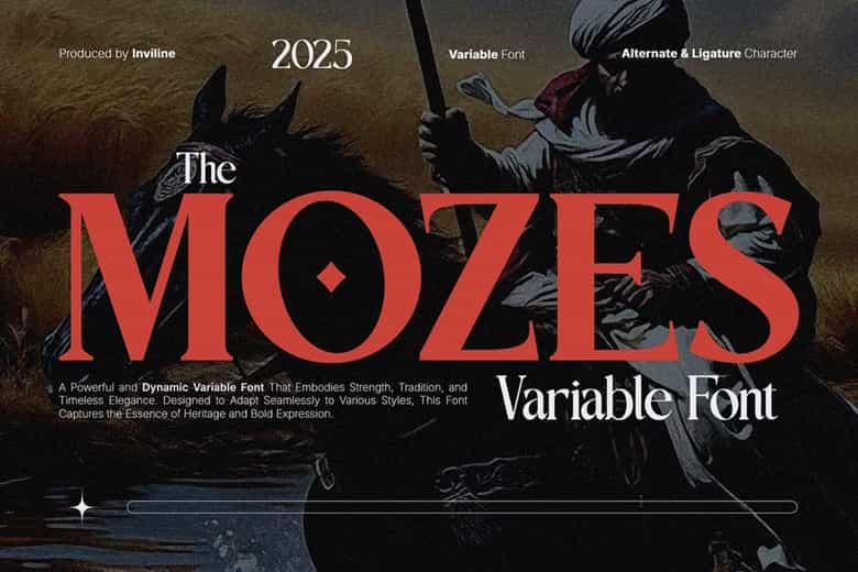 Mozes Font Image 1
