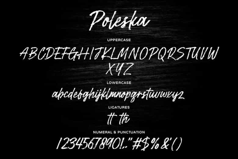 Poleska Font Image 3