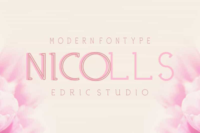 Nicolls Font Family Image 1